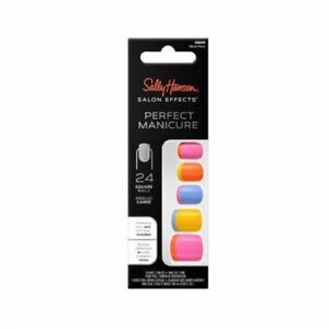 NEW … SALLY HANSEN SALON EFFECTS “Block Party” Perfect Manicure